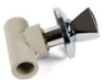 Llave Paso PPR Manilla Cromada