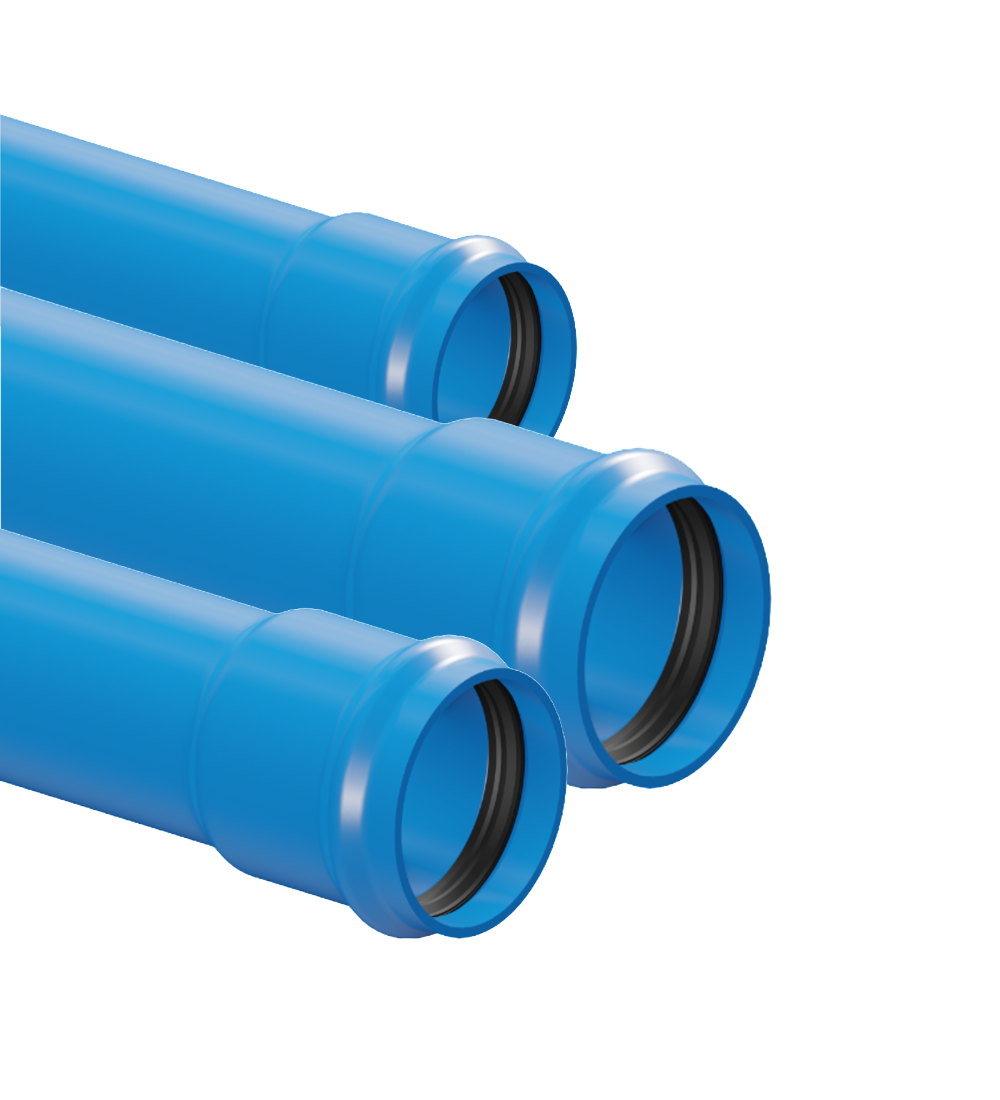 Tubo PVC Hidráulico (Unión con Goma)