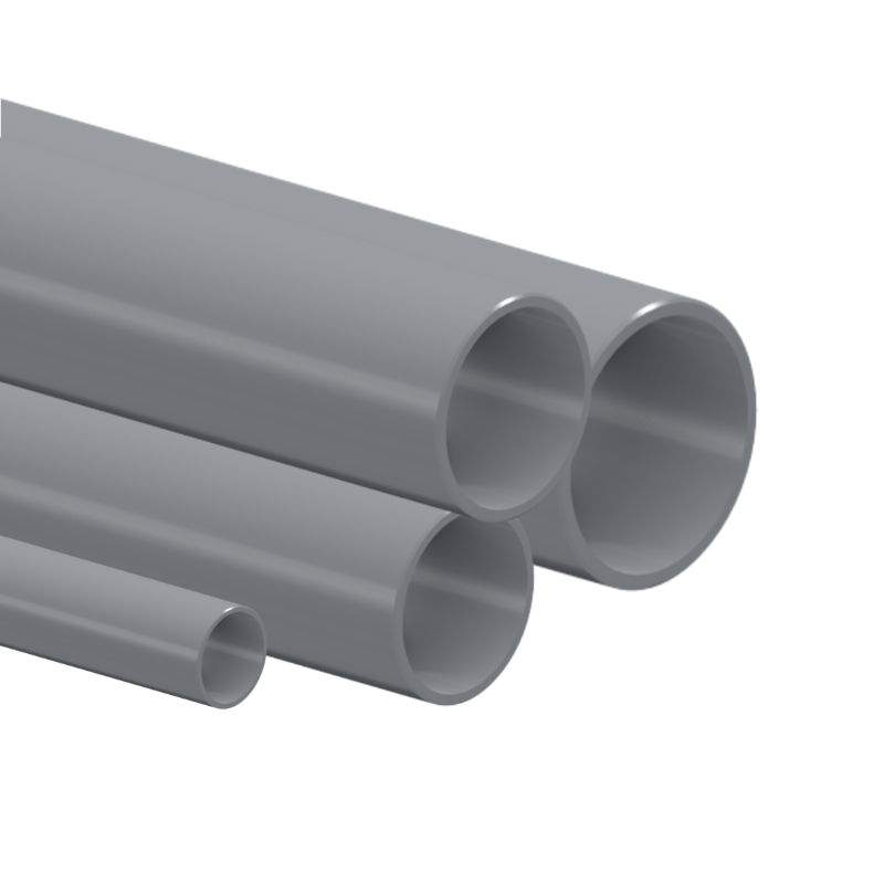 Tubo Sanitario Gris (Unión Soldable)