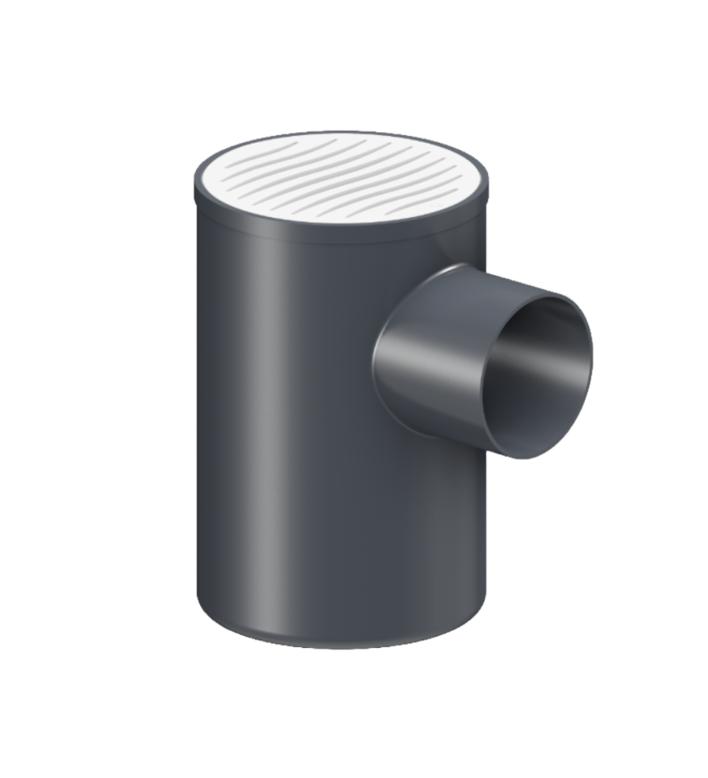 Pileta Basica Sanitario Gris