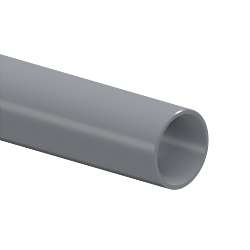 Tubo Sanitario Gris (Unión Soldable)