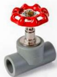 Llave Paso PPR Manilla Mariposa