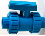 Valvula PVC Presión Doble Union Americana Cementar