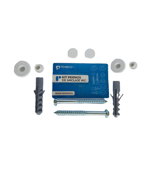 Kit Pernos Fijacion Taza-Estanque WC