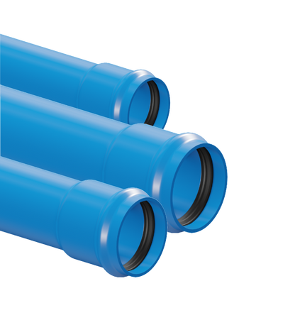 Tubo PVC Hidráulico (Unión con Goma)