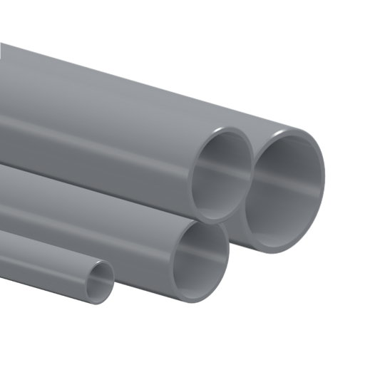 Tubo Sanitario Gris (Unión Soldable)