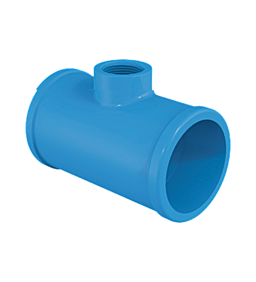 Tee Reducción PVC Hidraulica (Soldable) – Tehmco