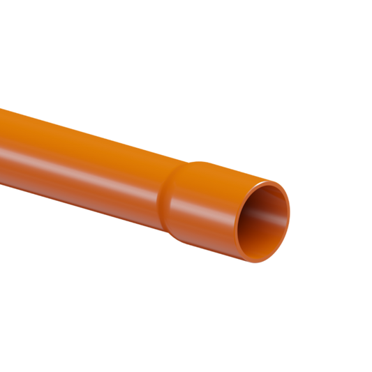 Tubo Sch 80 Naranja (Unión Soldable)